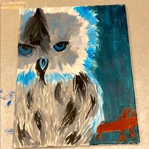 owl painting